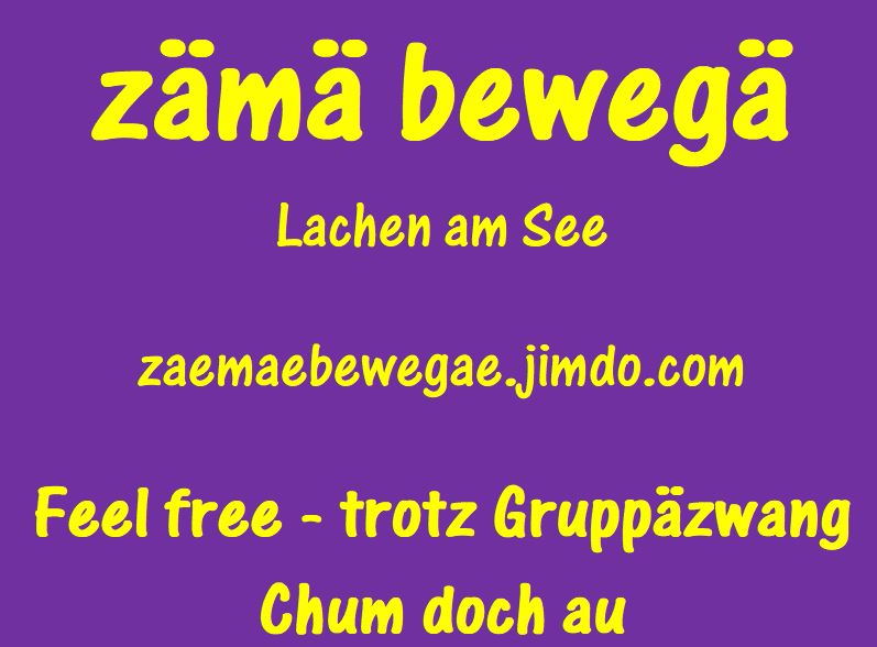 Logo - «zämä bewegä» - DAS polysportive Trainingsangebot